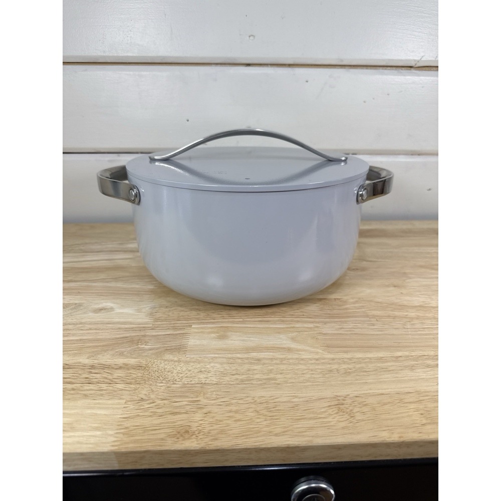 Caraway Home 6.5qt Dutch Oven with Lid Gray